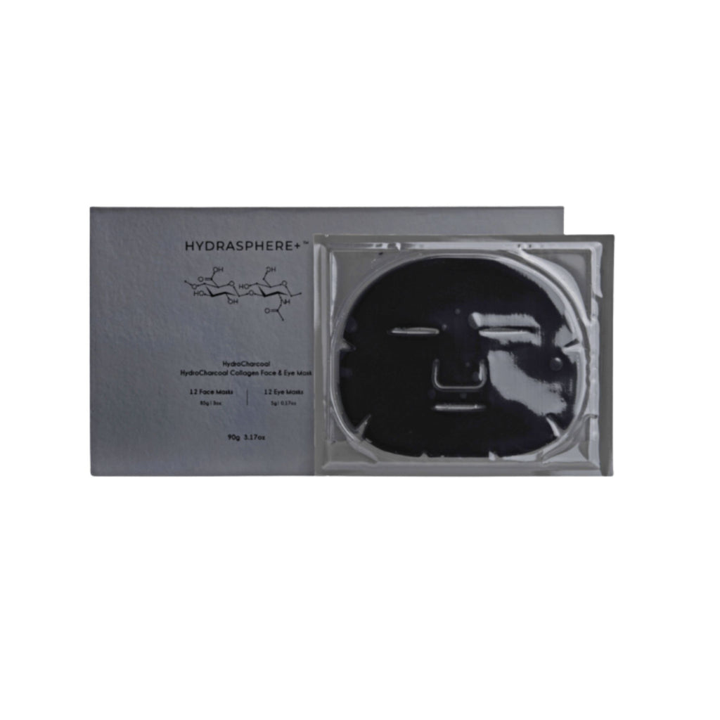 HydroCharcoal Collagen Face & Eye Mask