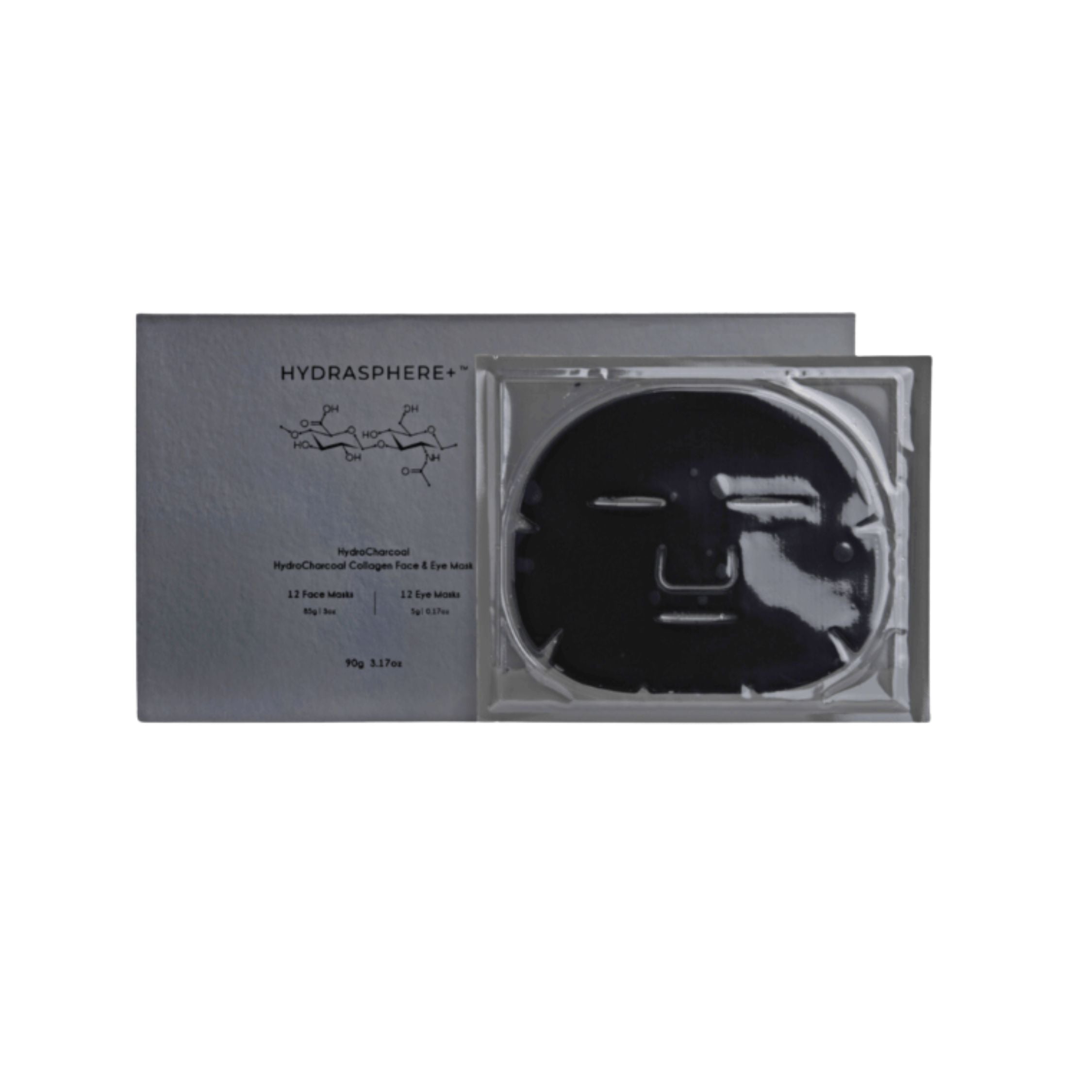 HydroCharcoal Collagen Face & Eye Mask