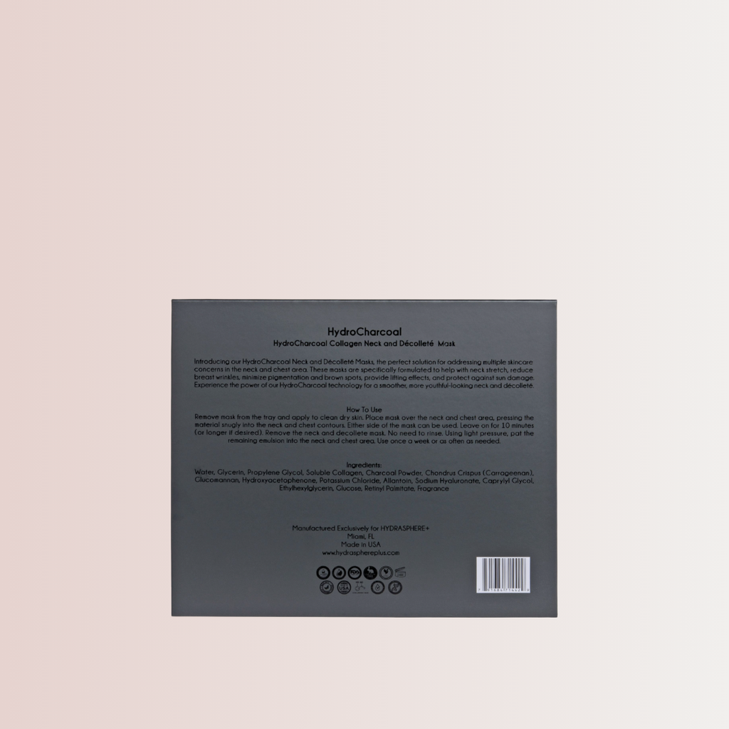 HydroCharcoal Collagen Neck and Decollete Mask