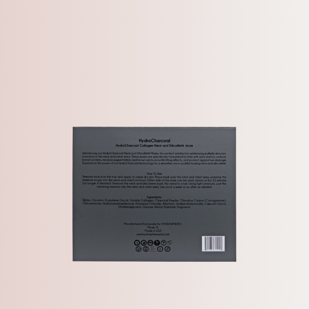 HydroCharcoal Collagen Neck and Decollete Mask