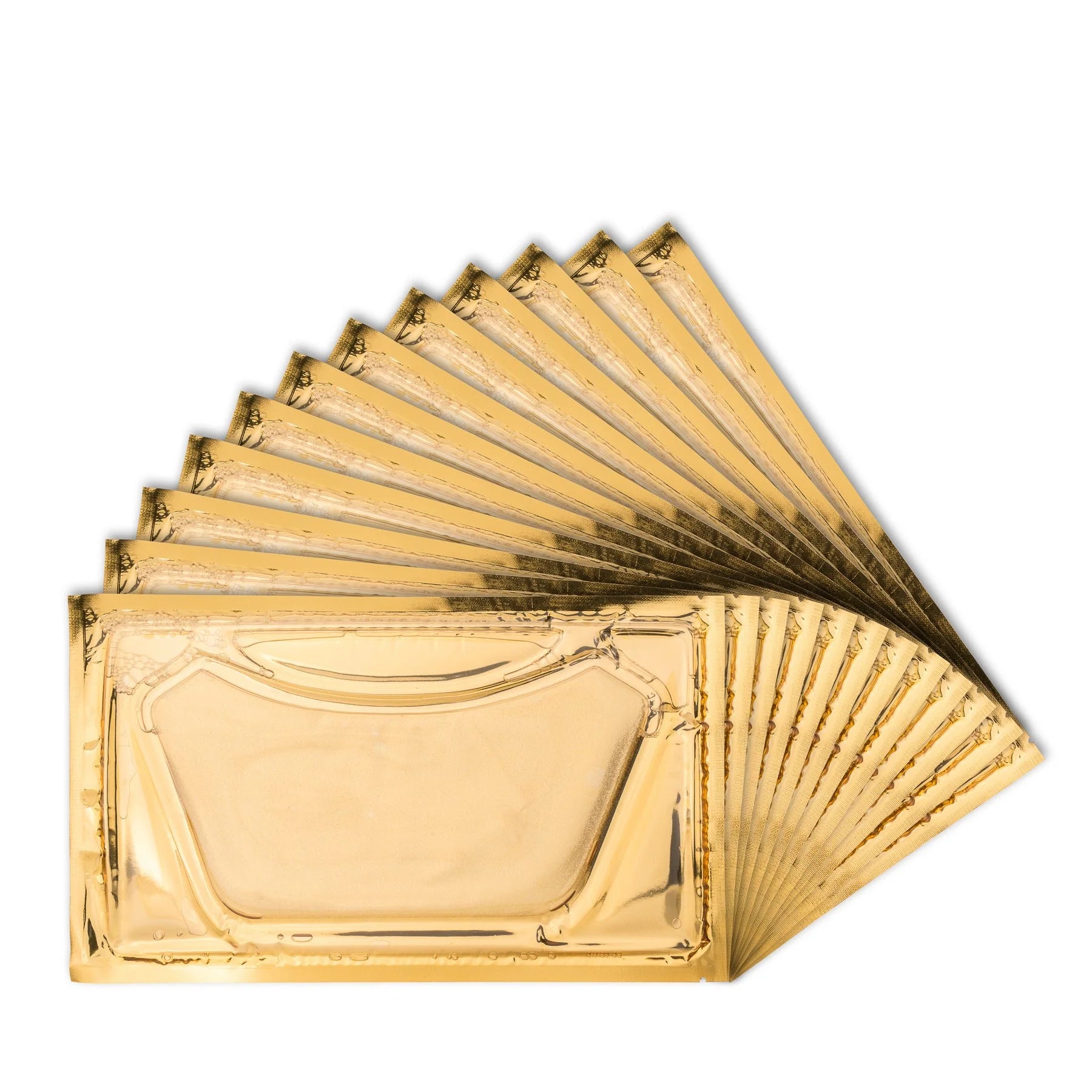 Neck and Decollete Collection Serum, Cream & Gold Neck Decollate Lifting Treatment Mask Set